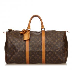 Louis Vuitton Monogram Canvas  Keepall 50 