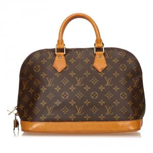 Pre Owned Louis Vuitton Monogram Canvas Alma PM 