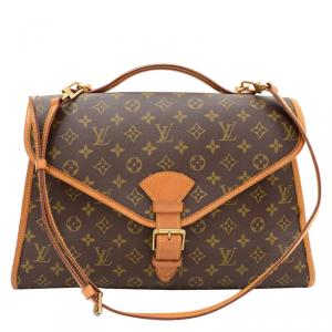 Pre Owned Louis Vuitton Monogram Canvas Beverly Briefcase GM
