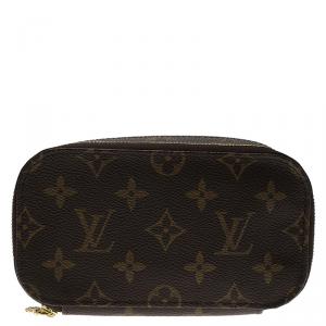 Pre Owned Louis Vuitton Monogram Canvas Cosmetic Pouch