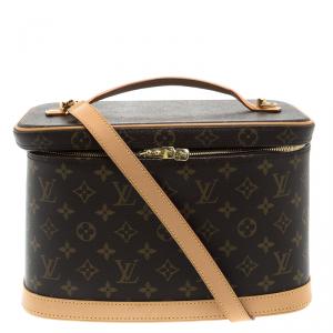 Pre Owned Louis Vuitton Monogram Canvas Nice Beauty Case