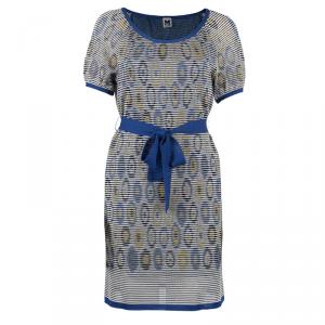 M Missoni Circle Print Knit Dress S