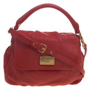 Pre Owned حقيبة مارك باي مارك جاكوبس كيو ليل يوكيتا جلد حمراء