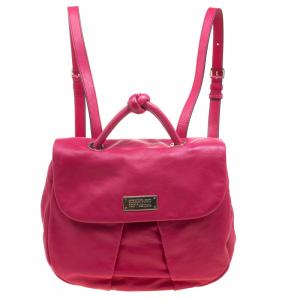 Marc by Marc Jacobs Pink Leather Marchive Backpack