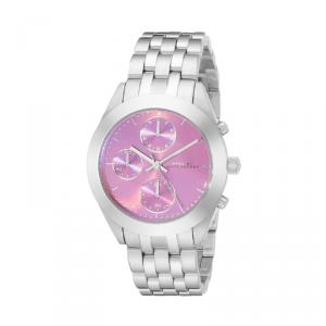 Pre Owned Marc by Marc Jacobs Pink Stainless Steel MBM3372 Women's Wristwatch 36MM