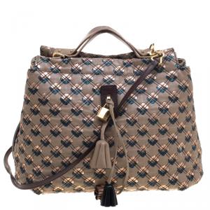 Pre Owned Marc Jacobs Beige Leather Robert Leslie Tote