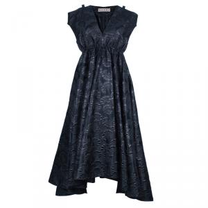 Pre Owned Marni Oriental Brocade Structured Gown S