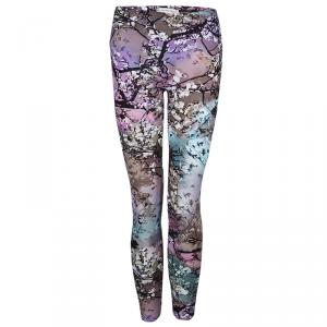 Mary Katrantzou Multicolor Digital Print Leggings S