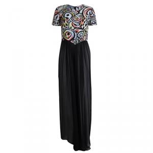 Matthew Williamson Multicolor Printed Silk Maxi Dress M
