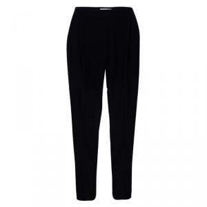 Max Mara Black High Waist Tailored Trousers M