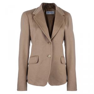 Pre Owned Max Mara Camel Jacket L
