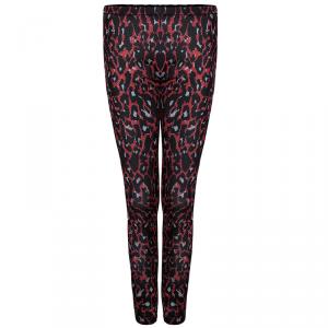McQ by Alexander McQueen Red Leopard Legging M