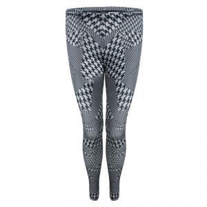 McQ by Alexander McQueen Houndstooth Printed Leggings XS