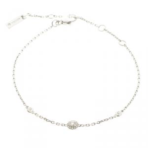 Messika Joy Diamond 18k White Gold Bracelet XS