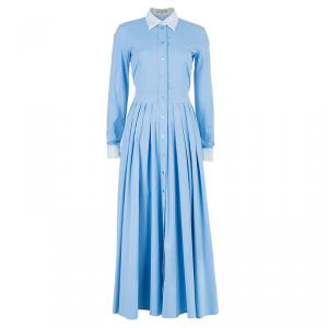 Michael Kors Blue Shirt Dress M