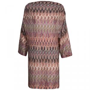 Pre Owned Missoni Multicolor Knit Dress S