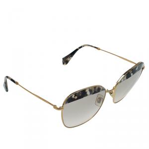Miu Miu Grey Noir SMU 53Q Sunglasses