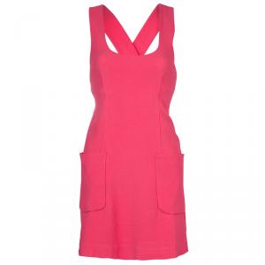 Miu Miu Pink Crossback Mini Dress S