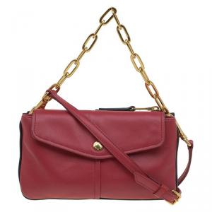 Miu Miu Red Quilted Leather Crossbody Bag