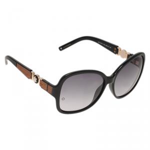 Montblanc Black 420S Square Sunglasses