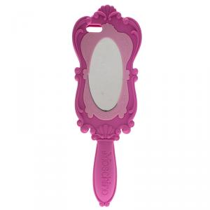Moschino Pink Rubber Mirror iPhone 5 Case