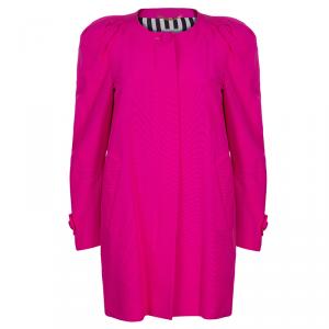 Moschino Pink Mid-Length Coat S