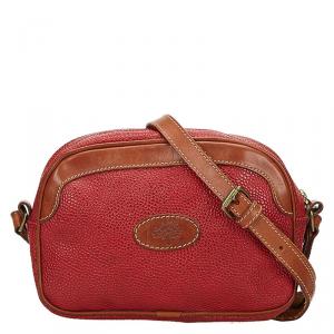 Mulberry Bi Color Coated Canvas Crossbody Bag