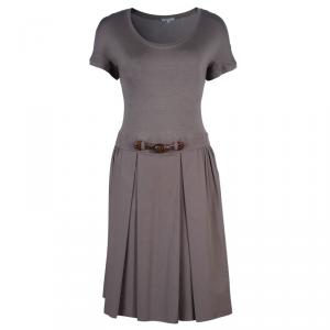 Paule Ka Khaki Cotton Dress L