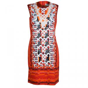 Peter Pilotto Multicolor Printed Knit Sleeveless Shift Dress M