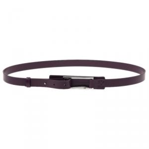 Porsche Design Purple Skinny Belt 85CM