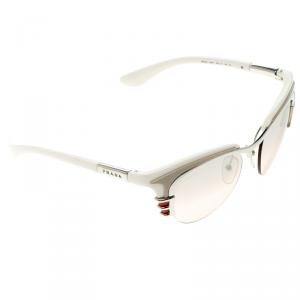 Prada Ivory SPR 60O Dixie Cat Eye Sunglasses