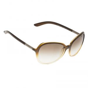 Prada Brown Oversized Square Sunglasses