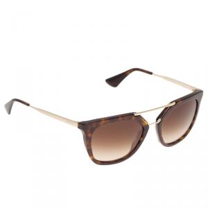 Prada Tortoise Frame Cat Eye Sunglasses 