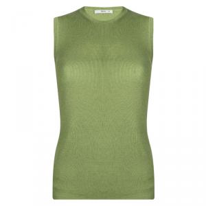 Prada Green Sleeveless Sweater M