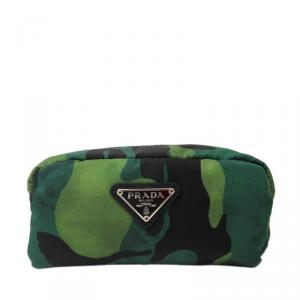 Prada Camouflage Nylon Pouch