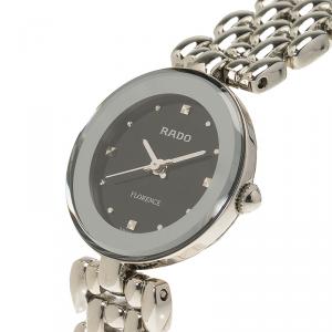 Rado Black Stainless Steel Florence Women's Wristwatch 23MM