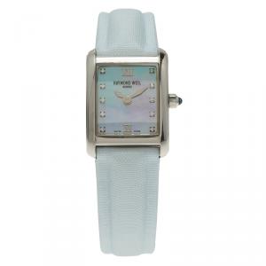 Raymond Weil Blue Mother of Pearl Stainless Steel Don Giovanni Women's Wristwatch 18MM