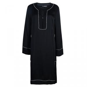RED Valentino Black Tunic Dress L 