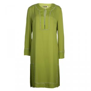 RED Valentino Green Tunic Dress L