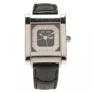 Roberge Black Stainless Steel Pégase Quantième Women's Wristwatch 32MM