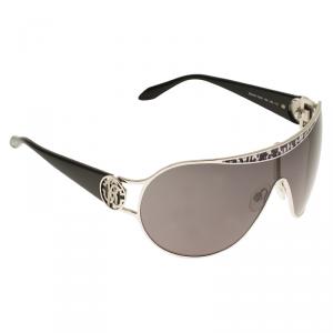 Roberto Cavalli Silver Marotiri Shield Sunglasses
