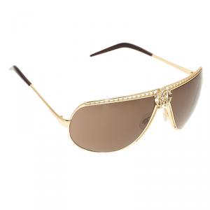 مملوكة مسبقًا Roberto Cavalli Gold Agenore 305S Sunglasses