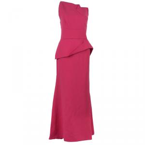 Roland Mouret Limited Edition Gabelle Stretch Crepe Dress XL