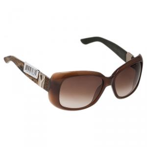 Pre Owned Saint Laurent Paris Brown 6378 Sunglasses