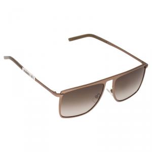 Pre Owned Saint Laurent Paris Bronze Omaha Sunglasses