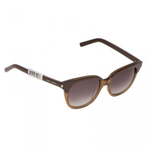 Pre Owned Saint Laurent Paris Colorblock 2YKHD Sunglasses