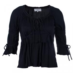 Saint Laurent Paris Black Top Size S