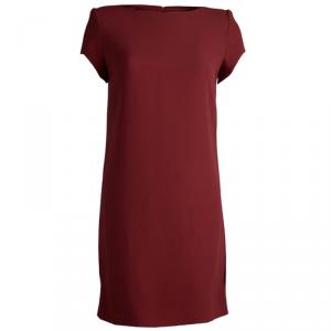 Saint Laurent Paris Red Shift Dress S