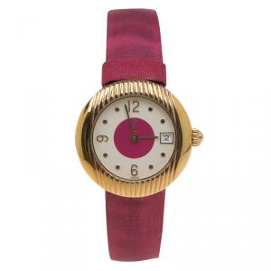 Saint Laurent Paris Gold-Plated Stainless Steel Classic Women's Wristwatch 28MM