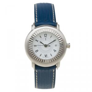 Saint Laurent Paris White Stainless Steel Classic Women's Wristwatch 29MM